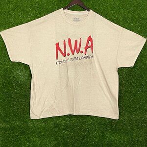 NWA Straight Outta Compton Rap all T-shirt size 3XL